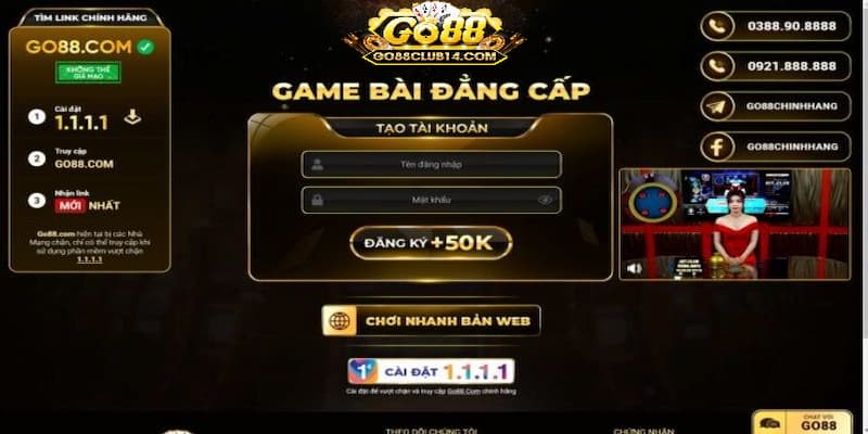 Khái quát cổng game Go88 hot nhất hiện nay