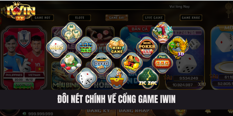 Đôi nét chính về cổng game IWIN